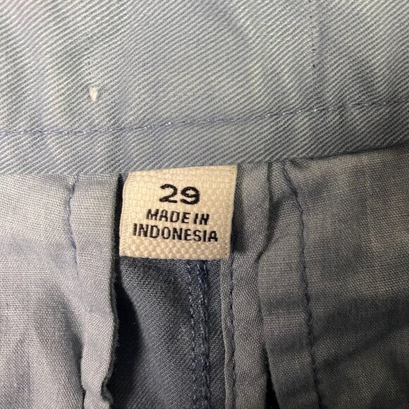 Flint And Tinder 365 Chino Shorts Men's 29 Blue Stretch Walking Hiking Outdoor - Picture 5 of 12